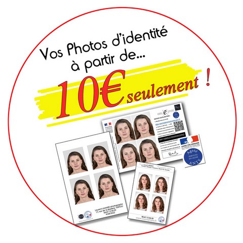 Photographe identité Vertou 10€